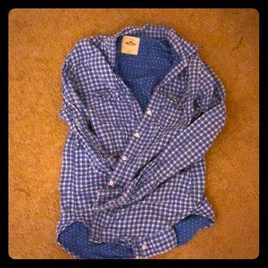 Blue flannel